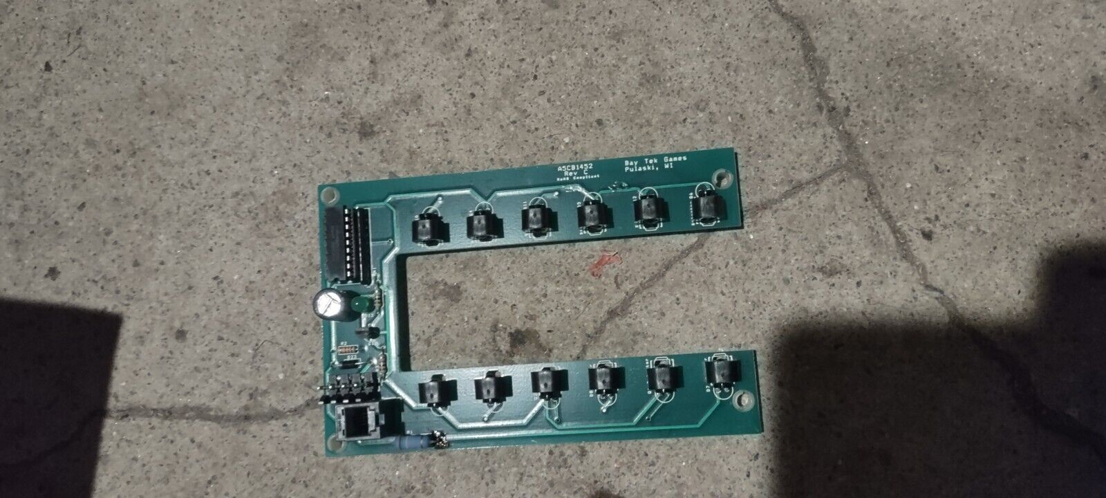 smokin token arcade redemption motor pcb working #4045