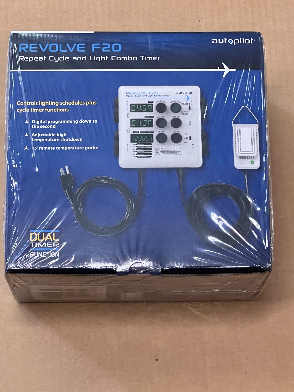 Autopilot REVOLVE F20 Repeat Cycle and Light Combo Timer (Brand New)