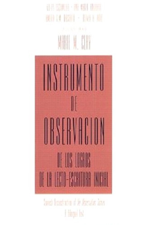Instrumento de Observacion de Los Logros de la Lecto-Escritura In