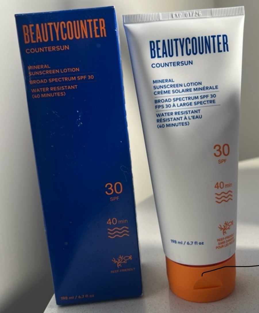 Beautycounter Countersun Mineral Sunscreen Lotion Broad Spectrum SPF 30 6.7 floz