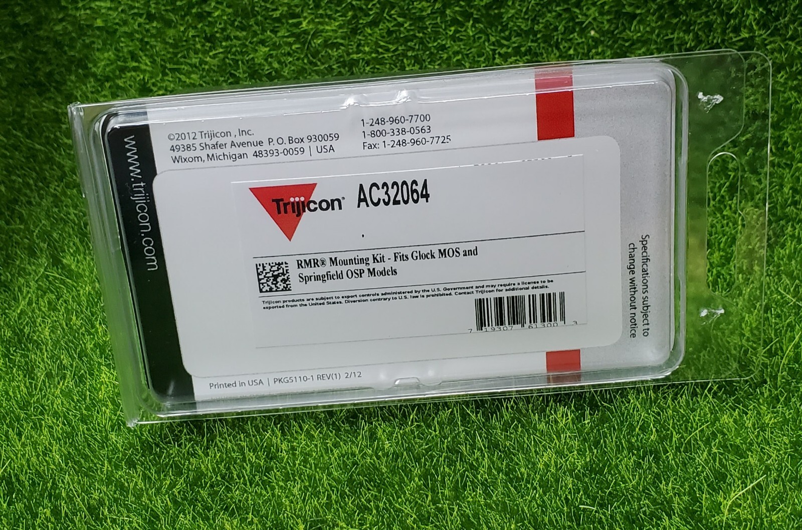 Trijicon RMR/SRO Mounting Kit Fits Glock MOS & Springfield OSP Models - AC32064