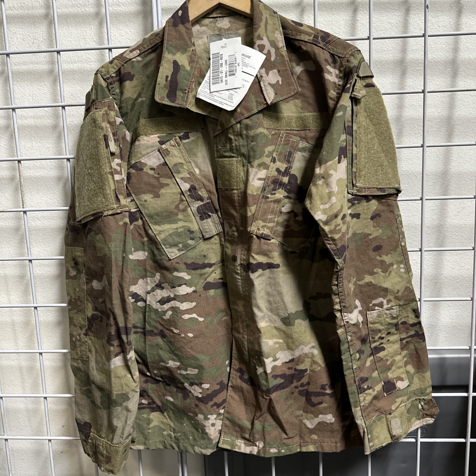USGI MULTICAM Combat Uniform FR  Jacket OCP Flame Resistant Small Long NEW TAGS