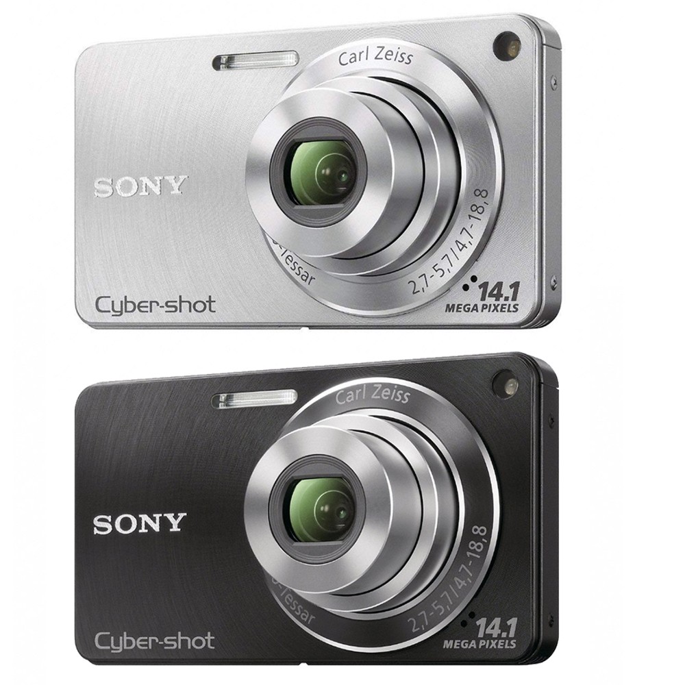 SONY Cyber-Shot DSC-W350 Digital Camera 4x Zoom 14.1MP SD Card and Charger