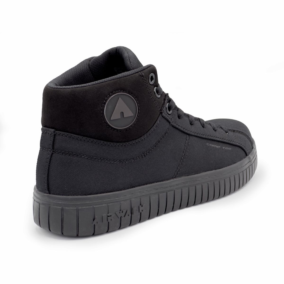 AIRWALK SAFETY Men's Deuce Mid Composite Toe EH Work Boot Black/Black - AW6200,