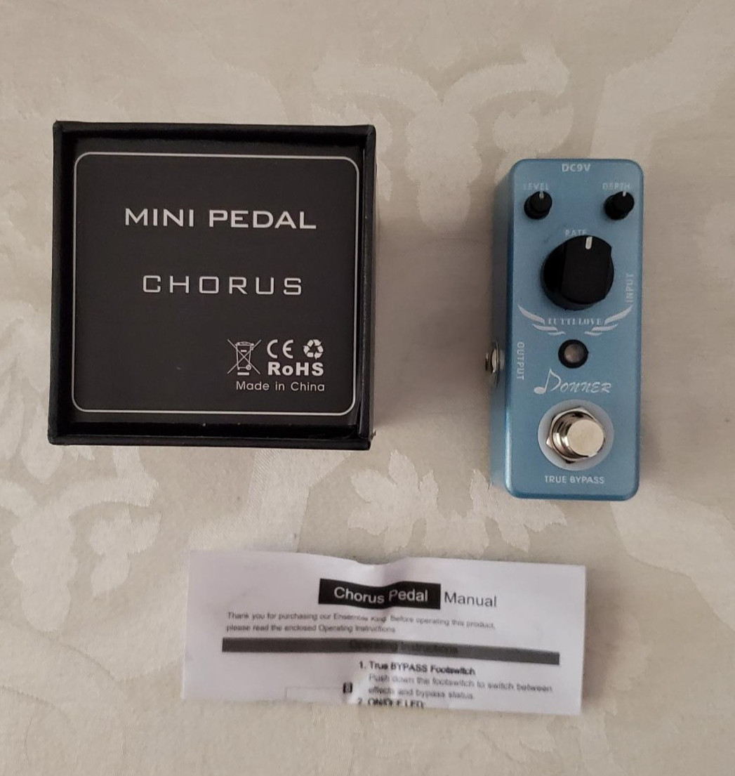 Donner Tutti Love Analog Classic Chorus Effects Pedal