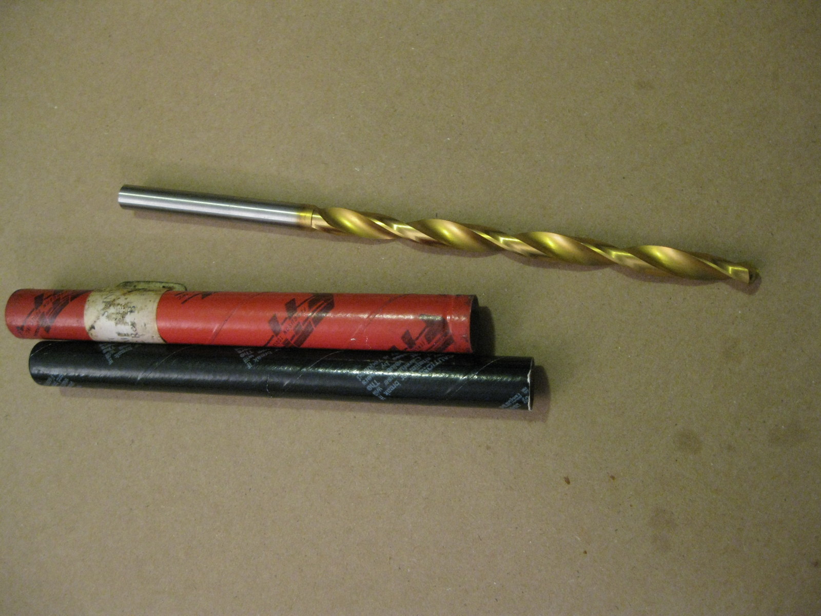 .322" Coolant Drill, M-2 HSS,5" Flute, 7-1/2" Oal, Ferguson Tools Inc