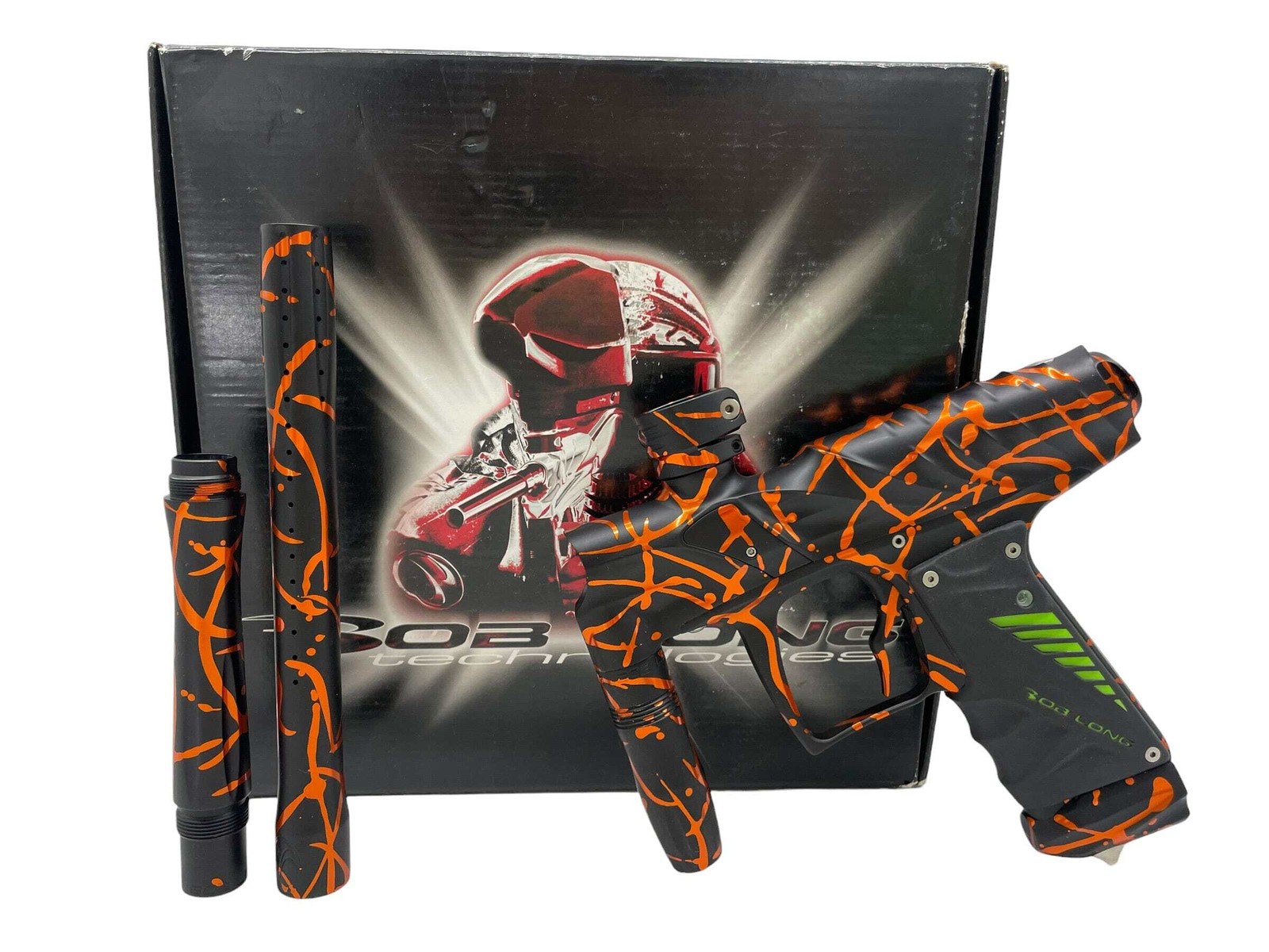 Bob Long Insight Orange Splash Paintball Gun