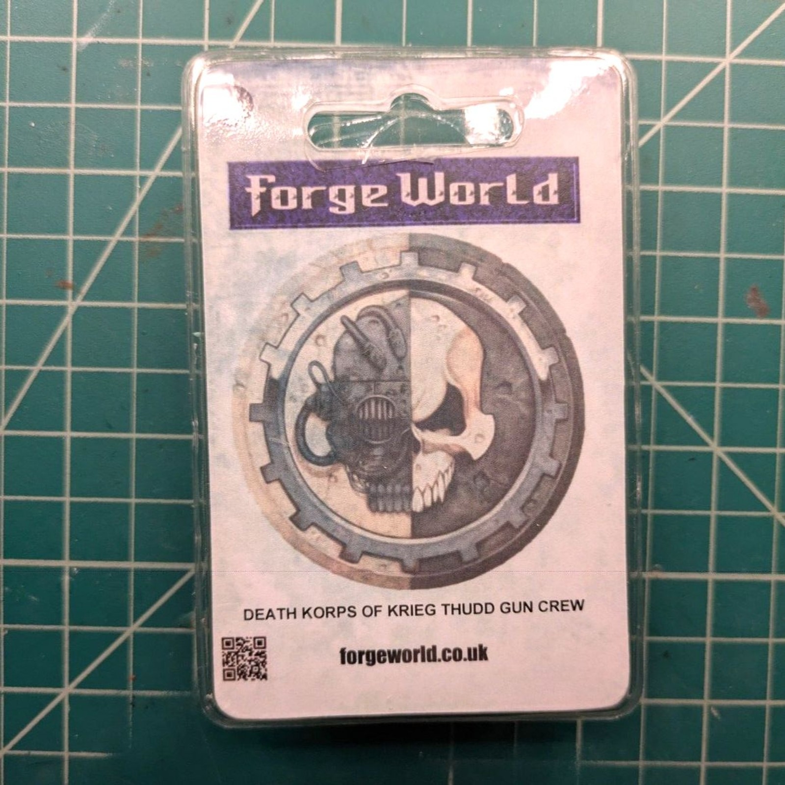 NIB Warhammer Death Korps of Krieg Thudd Gun Crew (Discontinued and Rare)