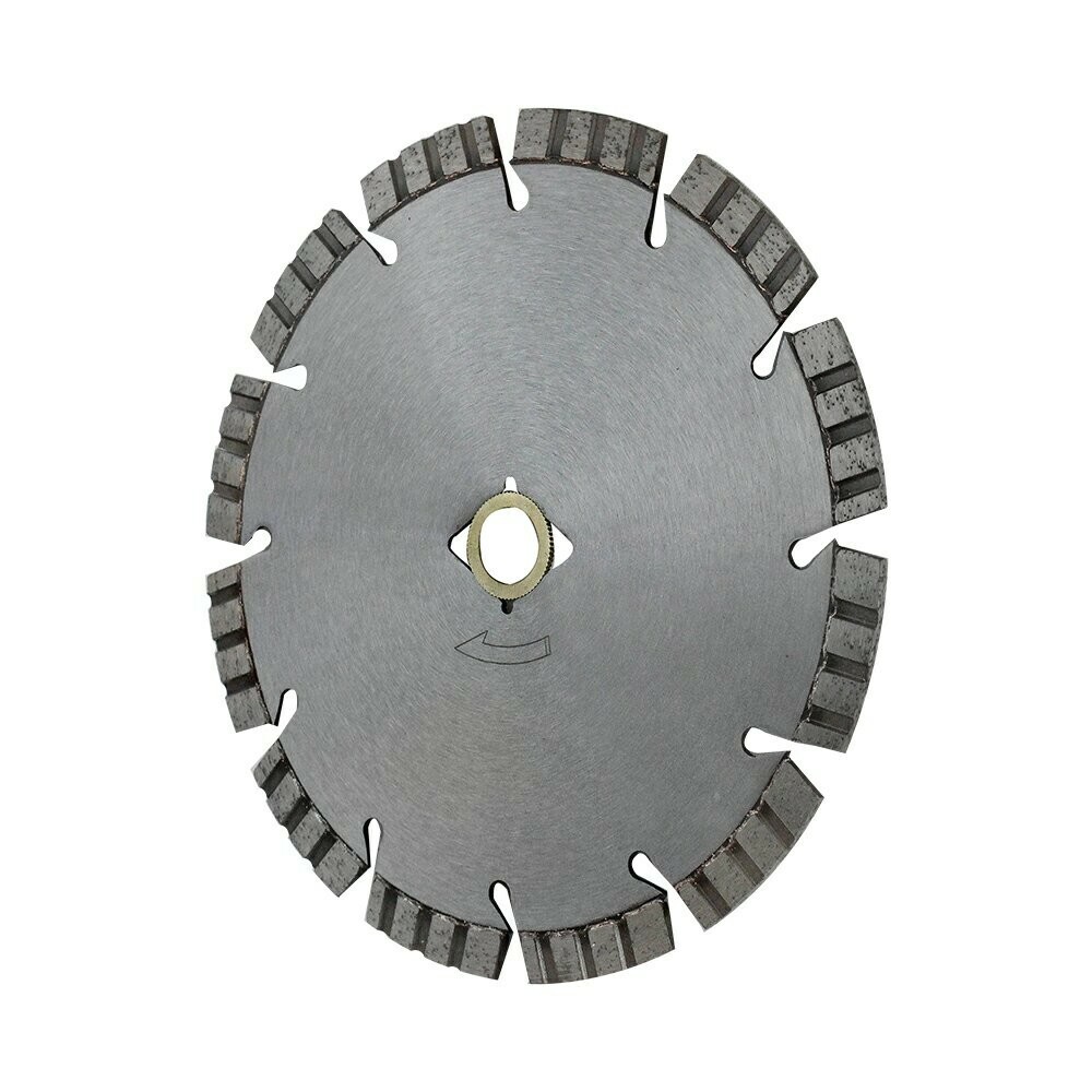 DM7/8"-5/8" Turbo Segmented Diamond Cutter Blade 7" Concrete Hard Brick Field