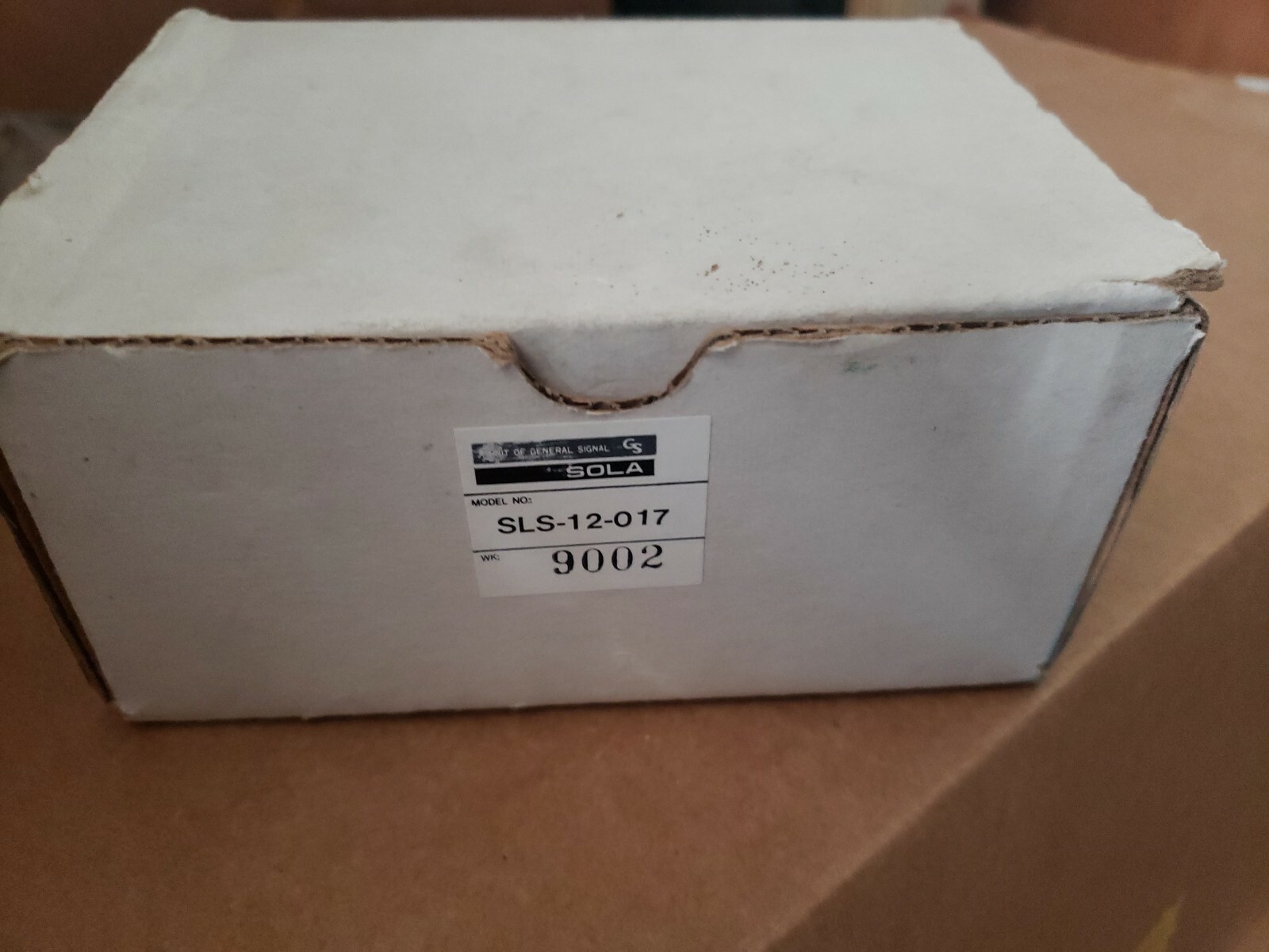 SOLA SLS-12-017 POWER SUPPLY