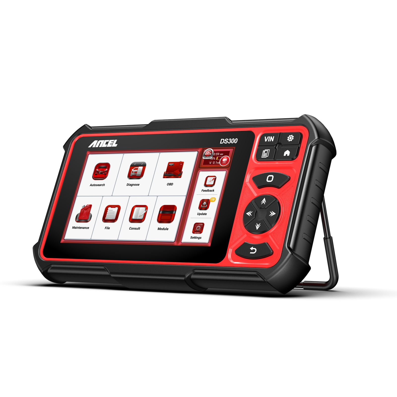 ANCEL DS300 Car OBD2 Scanner Bi-directional Scan Tool Full System E-CU Coding