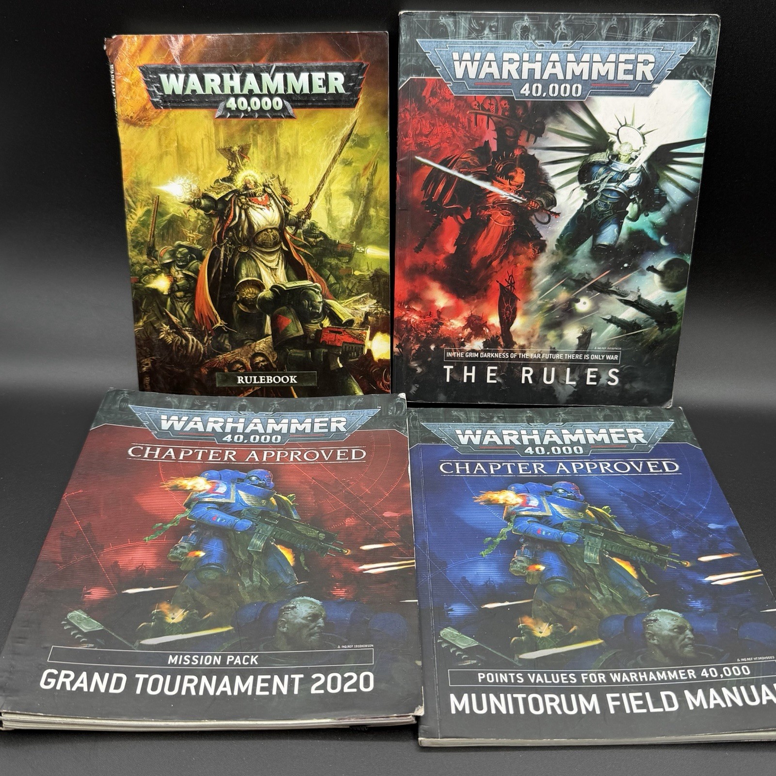 Games Workshop Warhammer 40K The Rules Lot A Rulebook Munitorum More