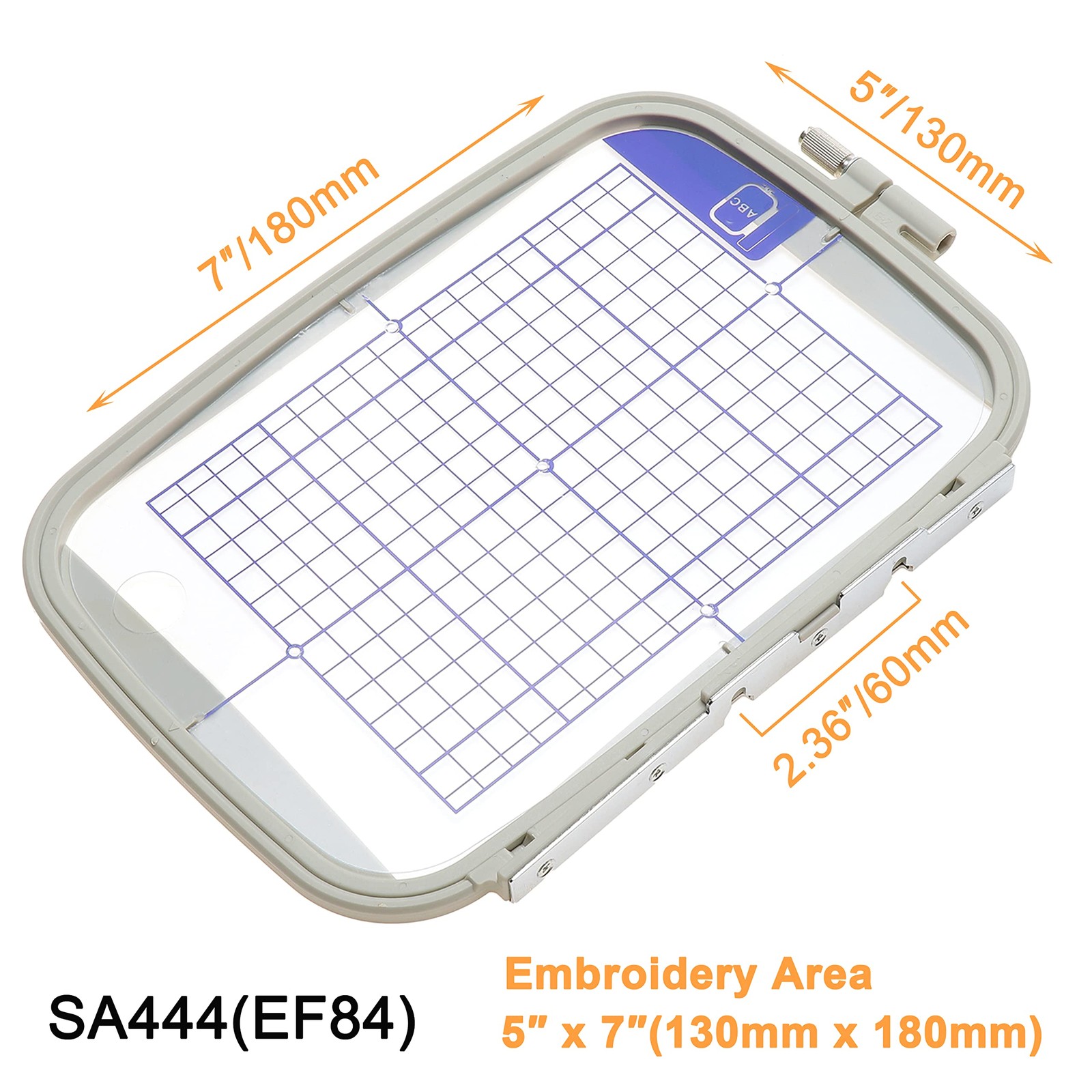 New brothread Embroidery Machine Hoop SA444 with Single (5"x7"), Multiple