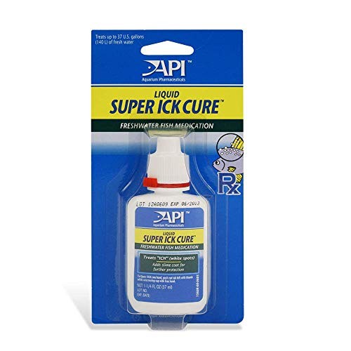 API LIQUID SUPER ICK CURE Freshwater and Saltwater 1.7 fluid ounces, multi