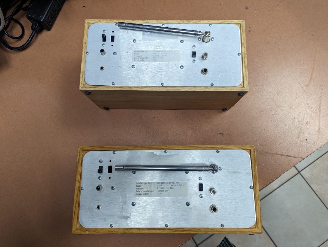 2x ComPol Inc Radio SAP- BA Digital Converter to Analog F4 UNTESTED