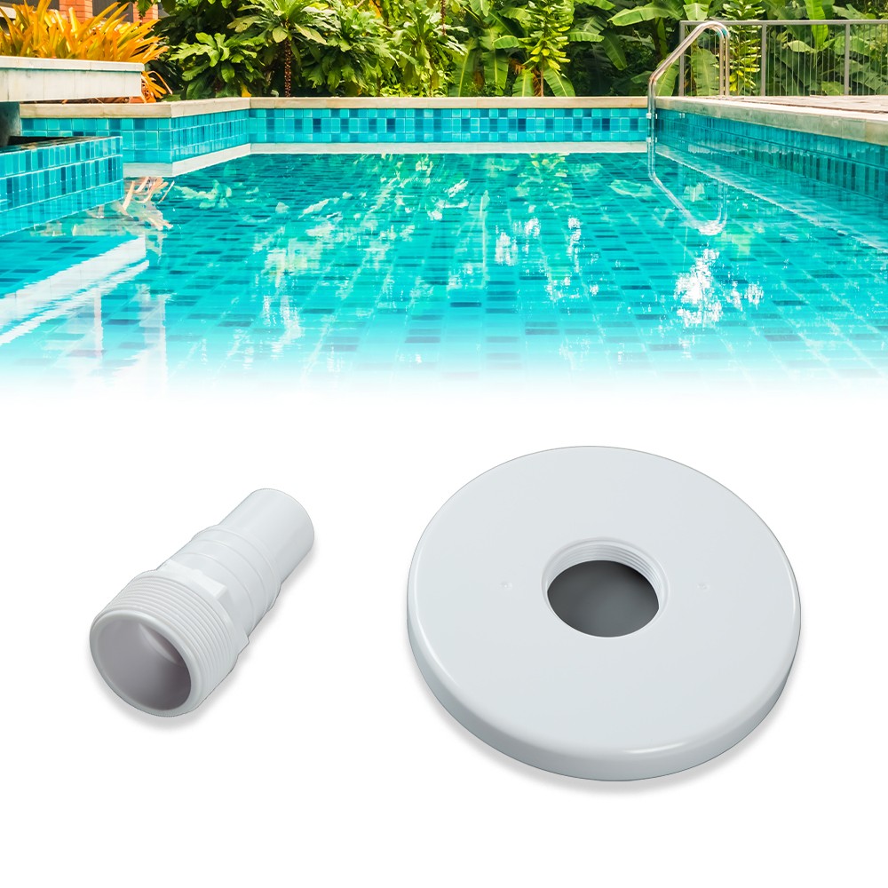 New Swimming Pool Skimmer Vac Vacuum Hose Adapter Plate For Skimmers USA