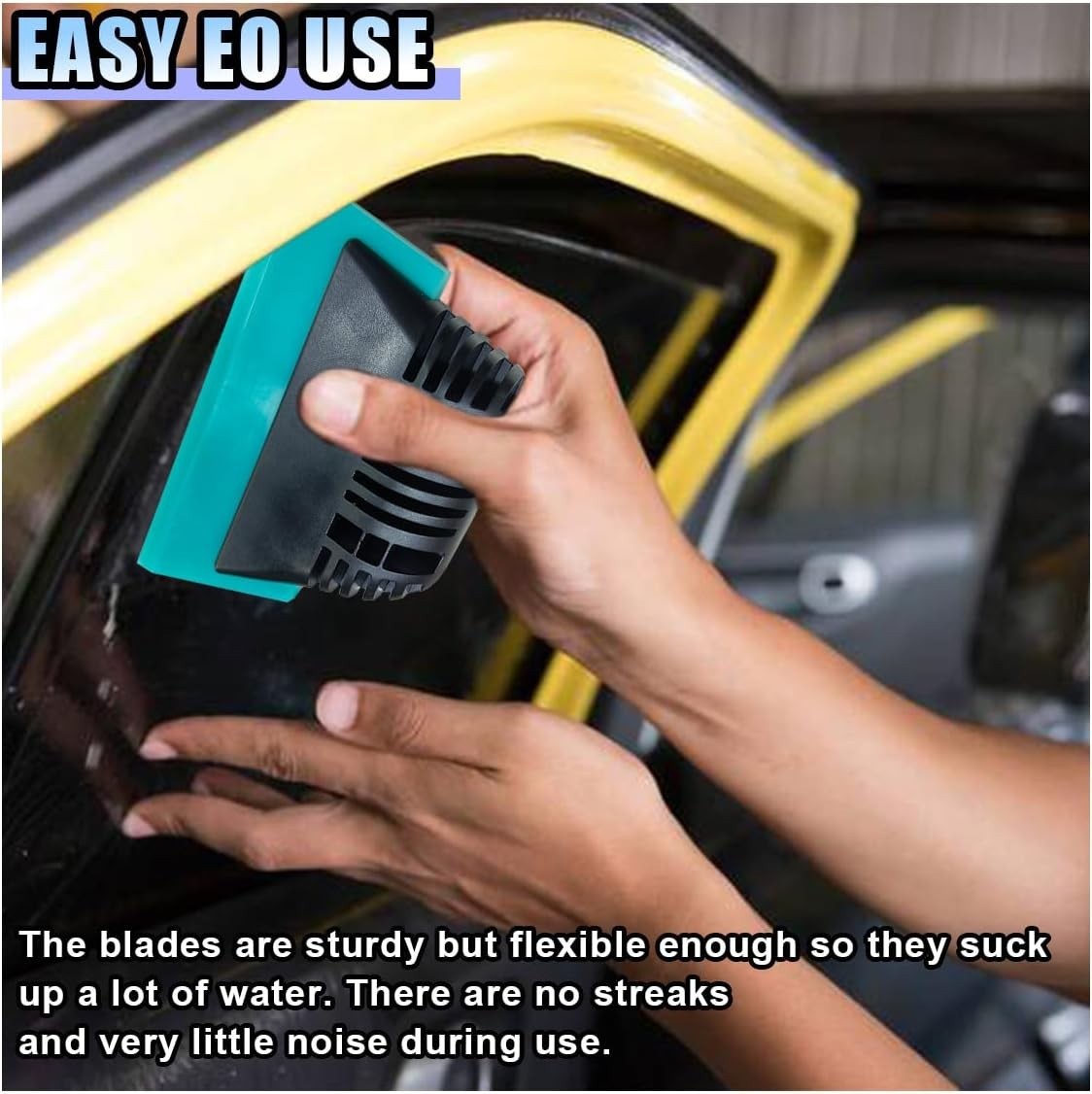 Small Squeegee, PPF Window Tint Squeegee, Rubber Non-Slip Handle Tint Squeege...