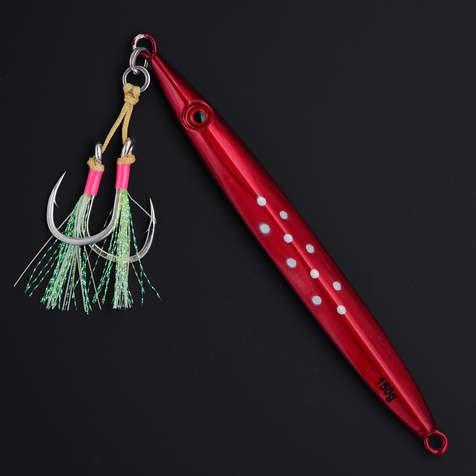 Vertical Glow Knife Jig for Bluefin Tuna Saltwater Jigging Fishing Lure Speed