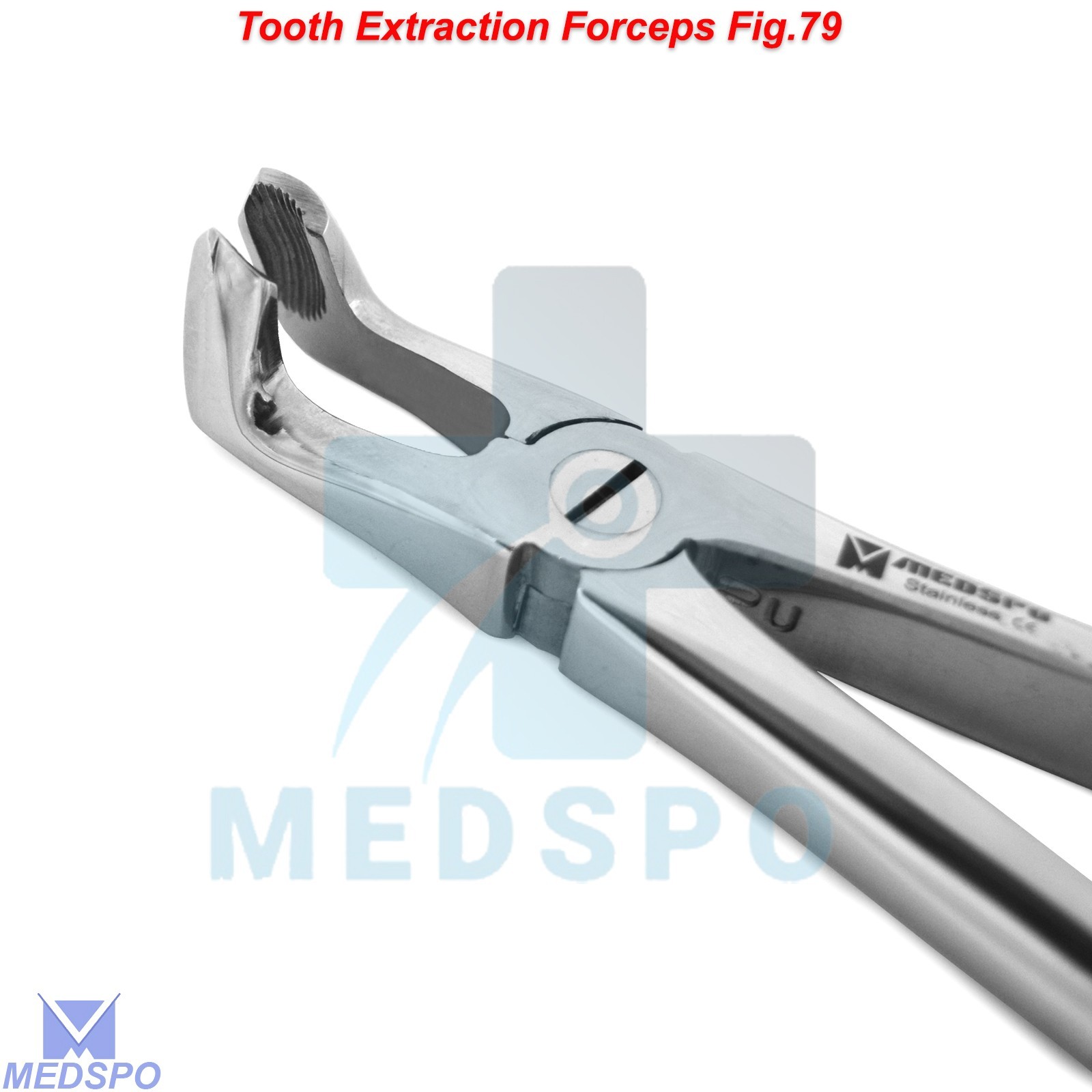 Surgical Tooth Extraction Forceps Fig.79 Dental Lower Molar Extracting Tools CE