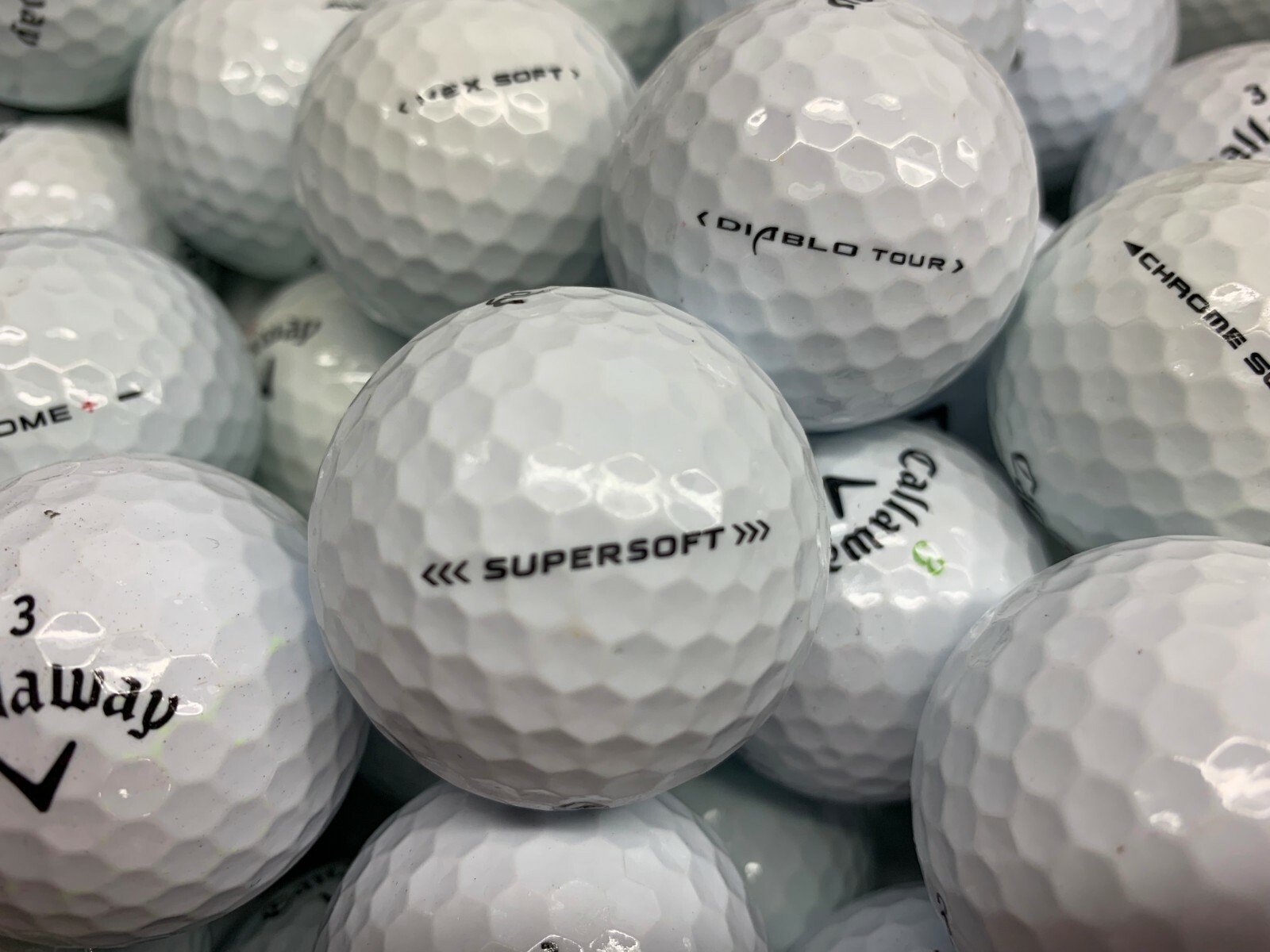 AAA - AAAAA Mint Condition Used Golf Balls Assorted Brands