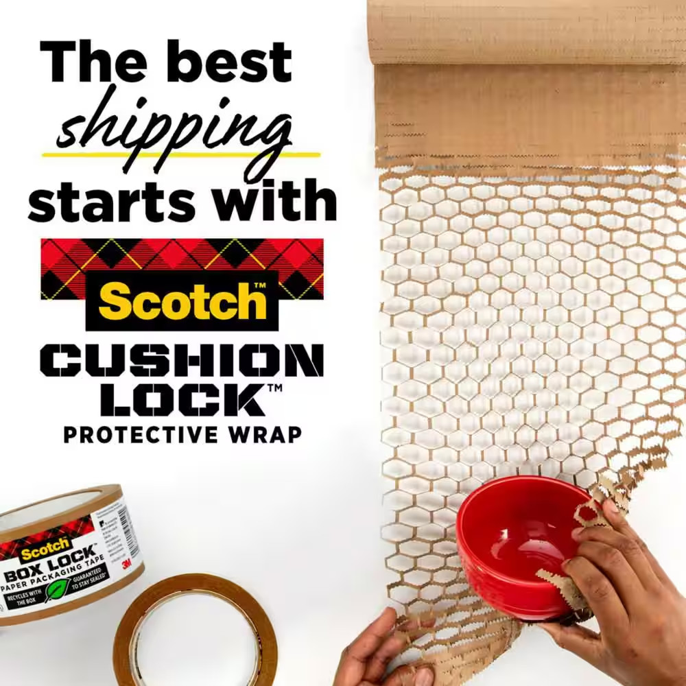 12 In. X 30 Ft. Cushion Lock Protective Packing Wrap