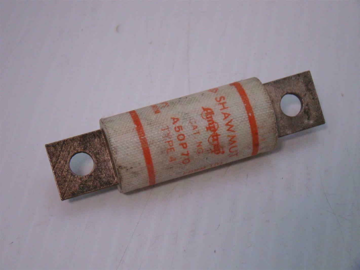 Shawmut Amptrap 500Volts 70 Amps A50P70