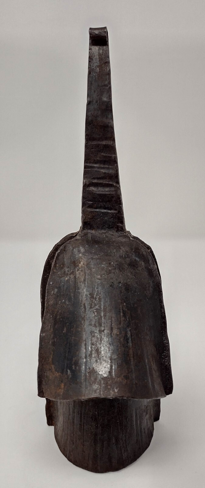 Vintage Metal Gankogui/Agogo Double Cowbell from Ghana