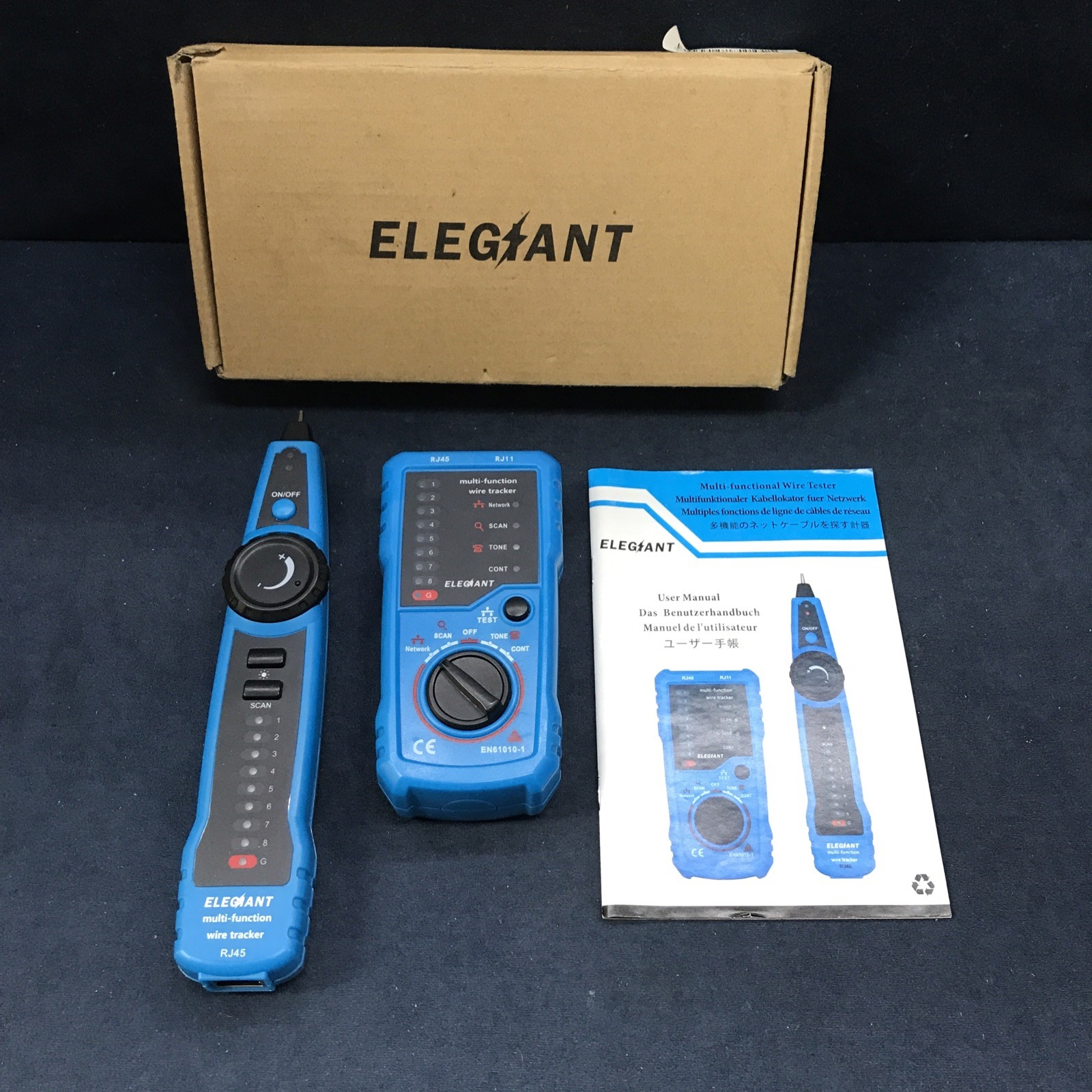 Elegant Multi Function Wire Tracker RJ11 RJ45 OPEN BOXED