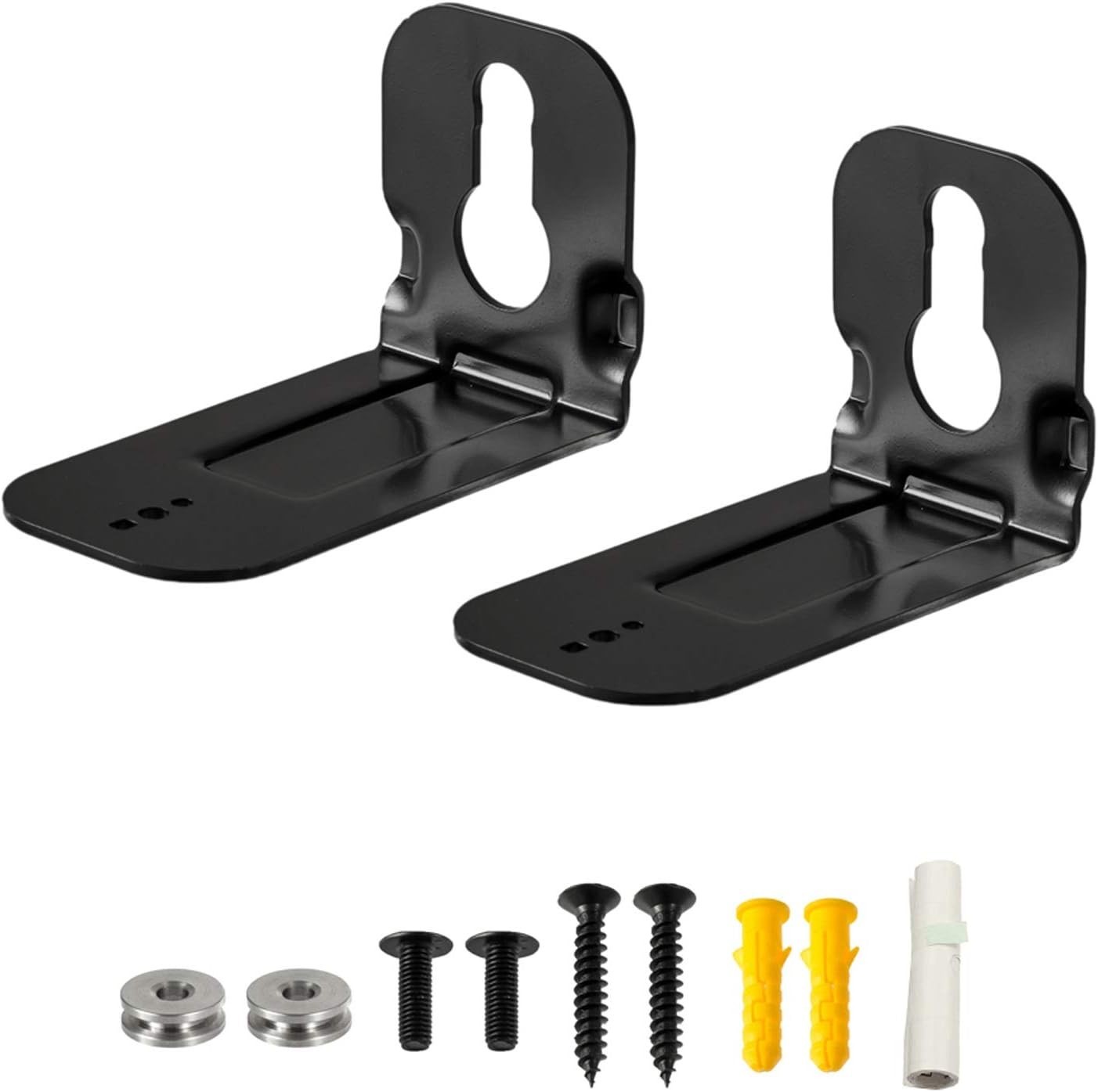 Wall Mount Bracket for Samsung Soundbar HW-B550 B450 Q990B Q990C Q800B black