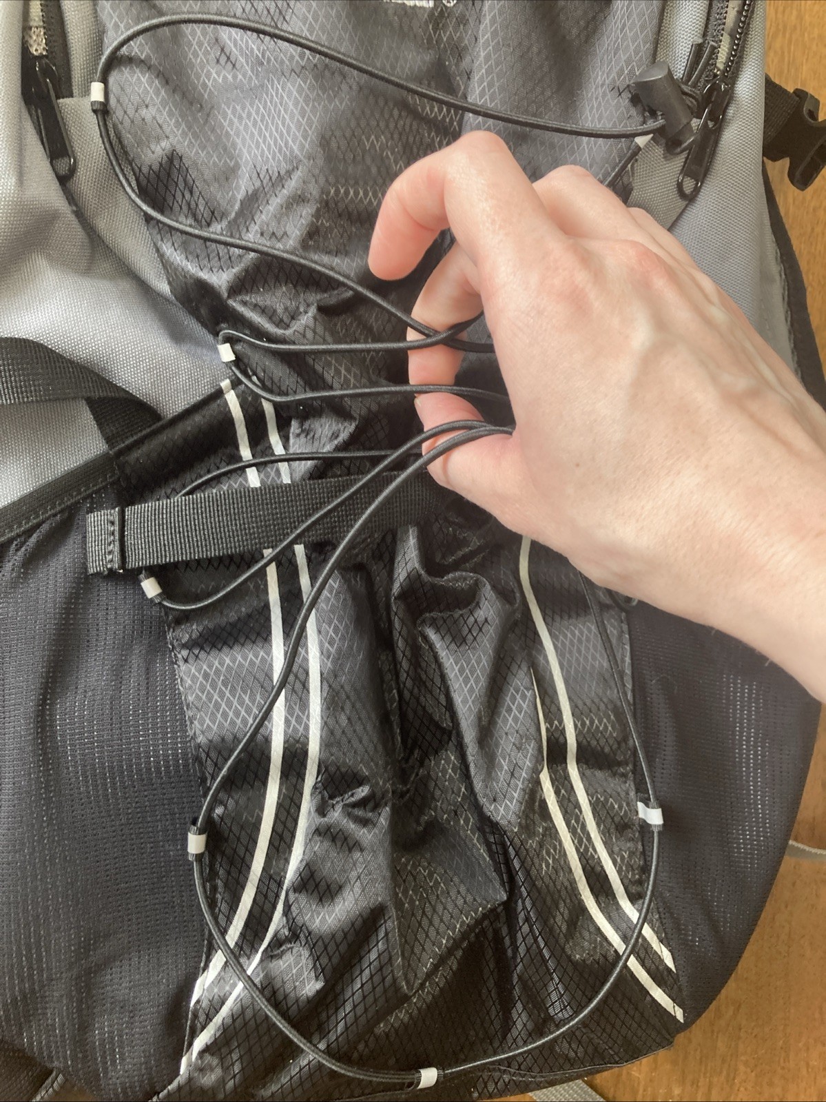 COCHLEAR Recipient Backpack Rucksack Grey Gray Black Bag P743078 24L NWOT