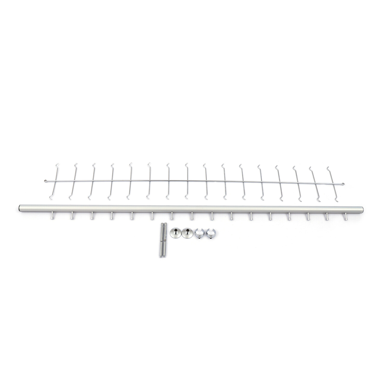 10 Pcs Aluminium Lockable Eyewear Eyeglasses Sunglasses Display Rod Frame Rack