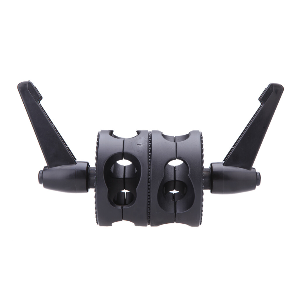 Dual Swiveling Grip Head Angle Clamp for Photo Studio Boom Arm Reflector G1N8