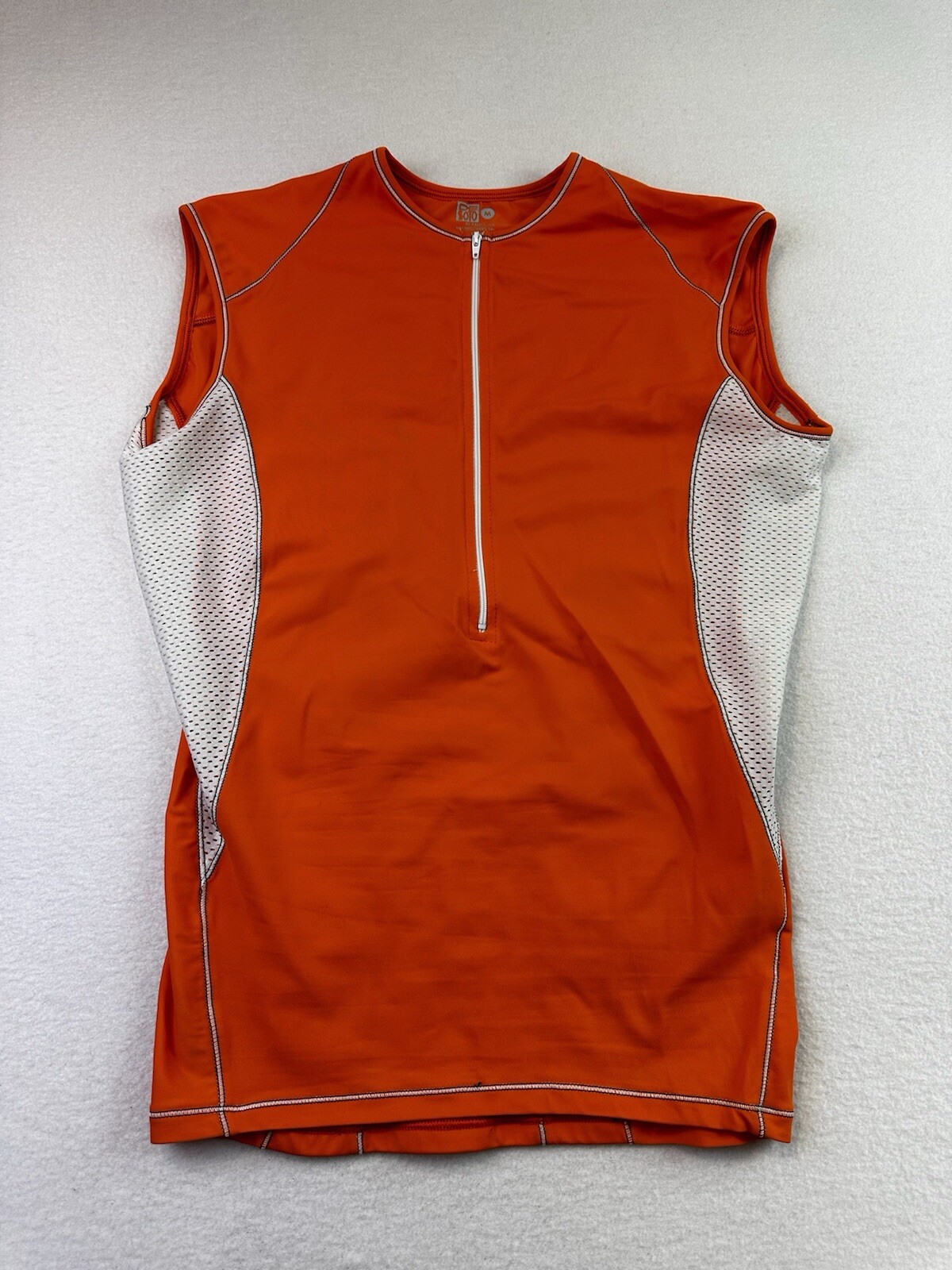 DESOTO Vest Adult Medium Cycling Triathlon Running Stretch Orange