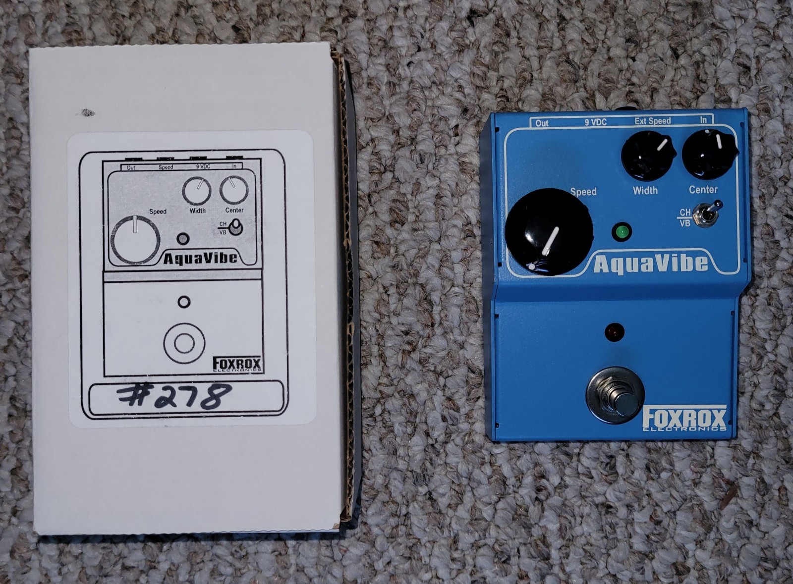 Foxrox Aquavibe  - Rare - Mint Condition With Original Box