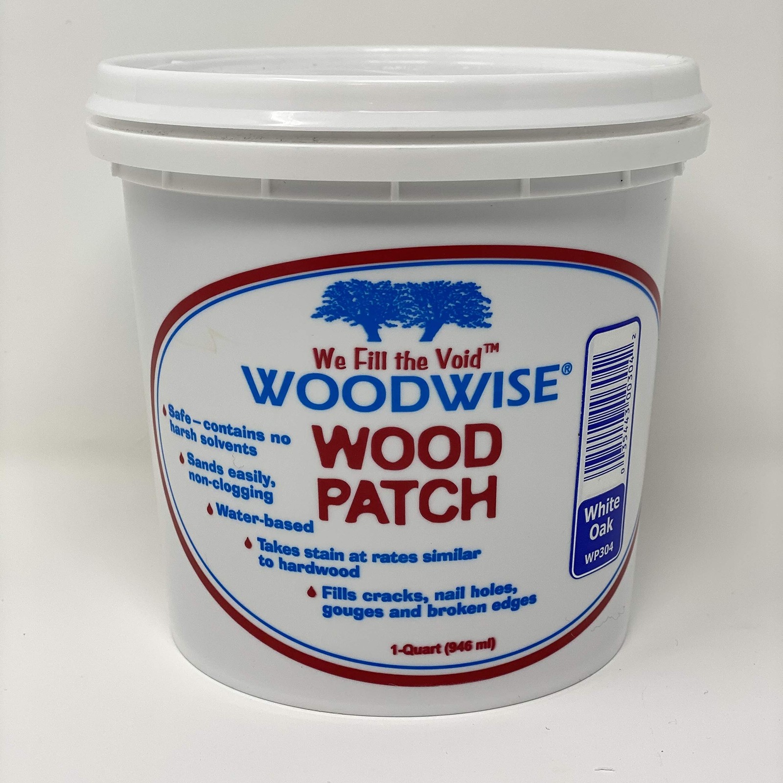 Woodwise White Oak Wood Patch Filler - Quart 1 Quart,