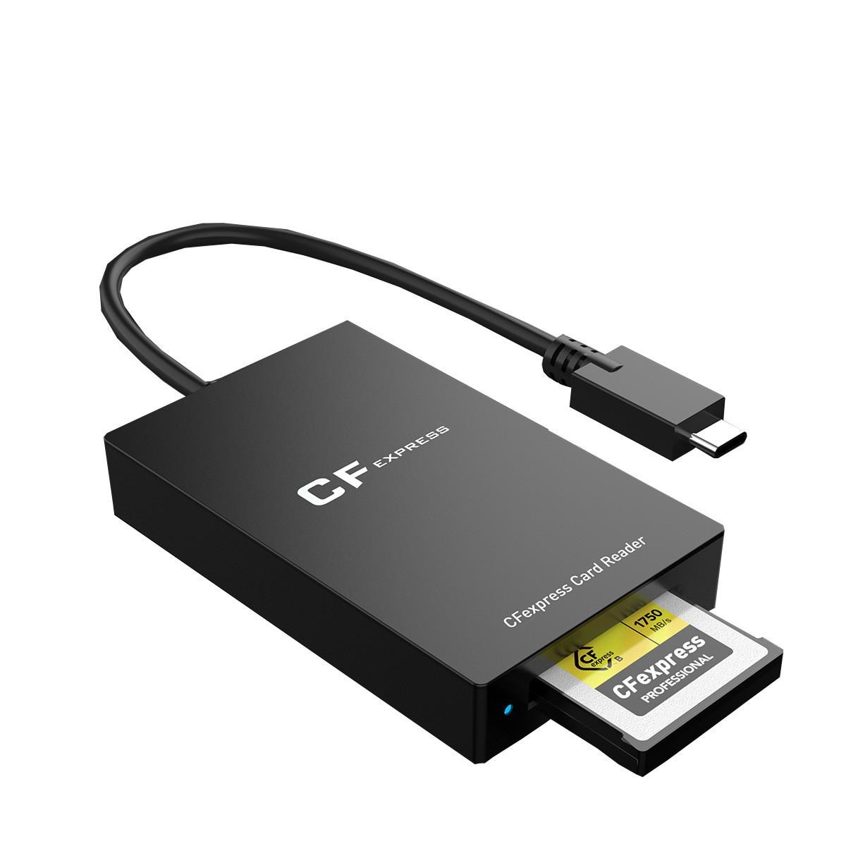 CF Express Type-B Card Reader Adapter USB3.1 Gen 2 Type C Port CF Express