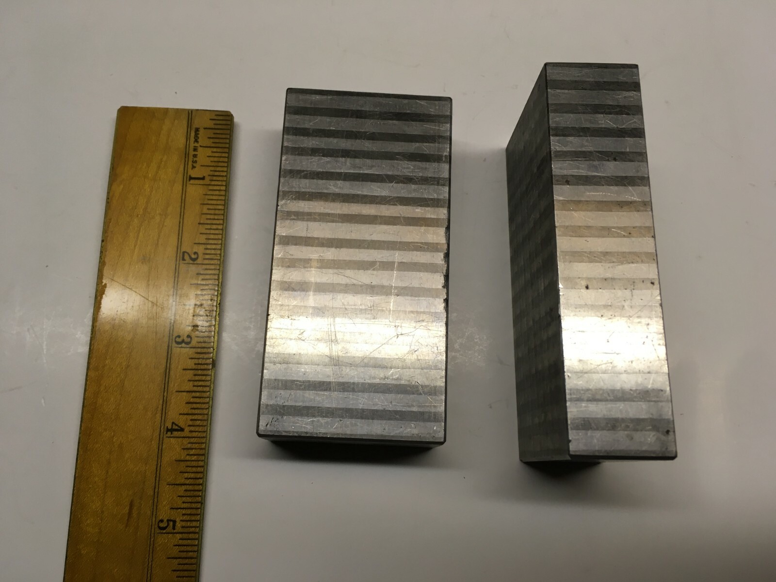 Pair of Mitutoyo Micro Parallels 181-951 43662 Made in USA