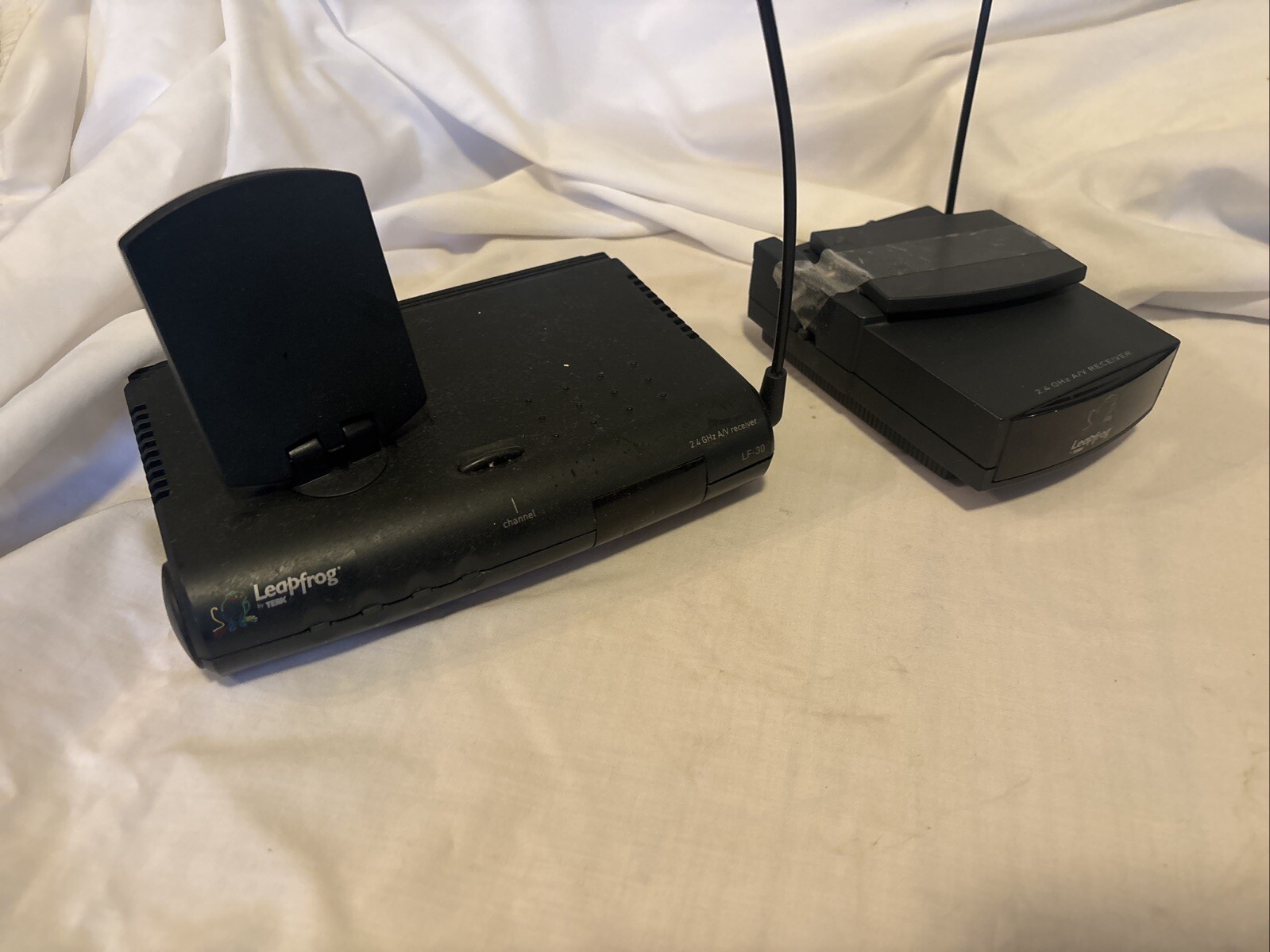 Terk Leapfrog LF-30S RX 2.4GHz Wireless A/V Receiver & (2) LF-30R Untested
