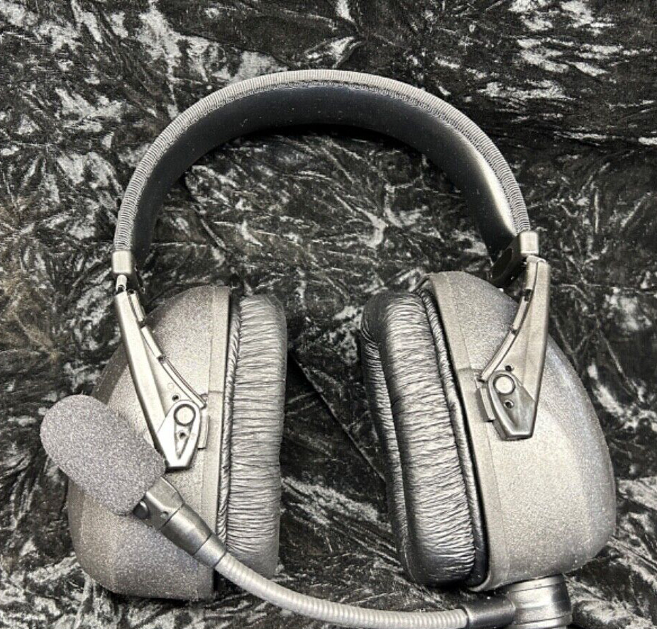 * PS Engineering Aircraft Stereo Mono Aviation Pilot Headset NEW-ish WORKS