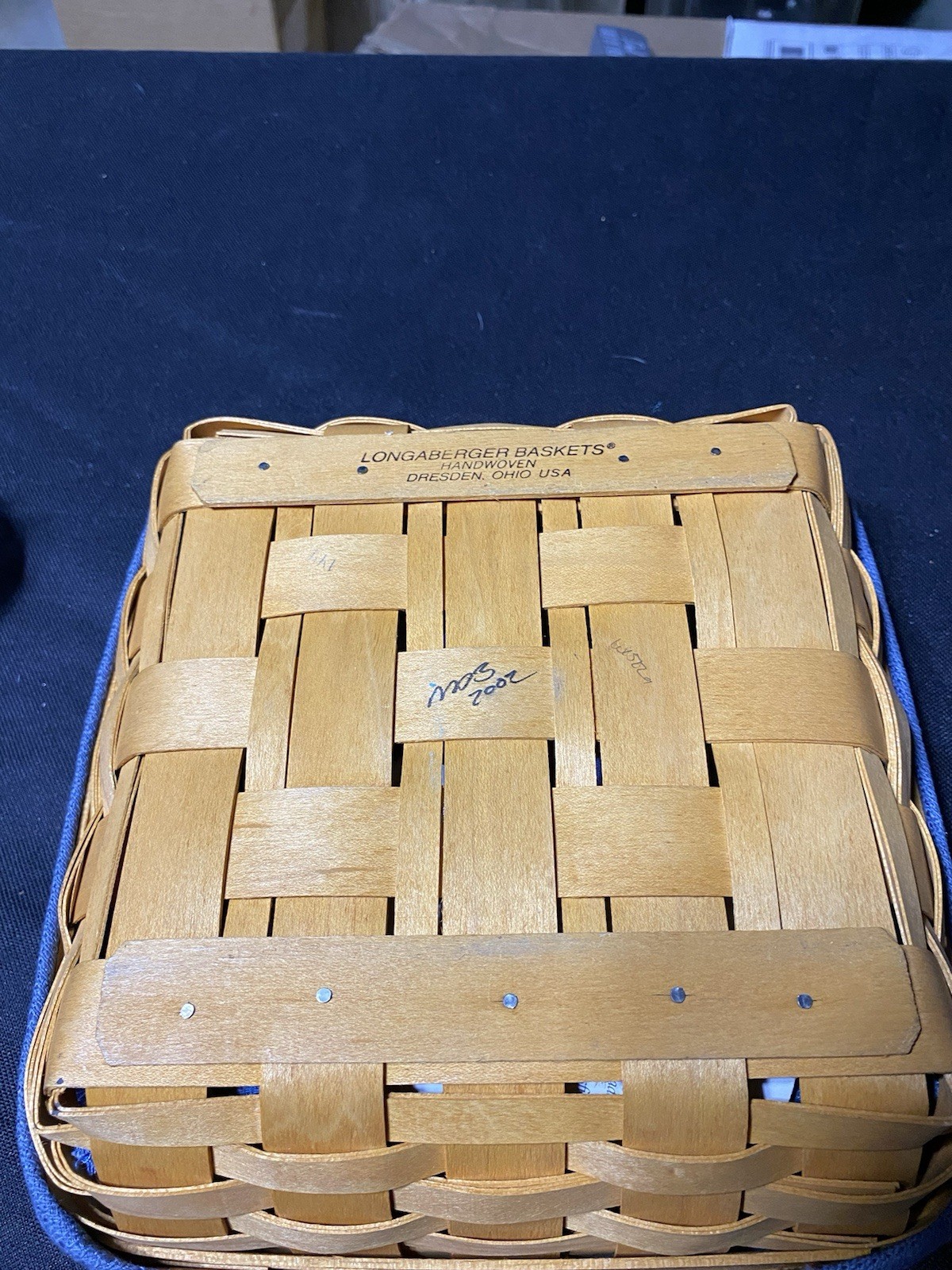 2002 Longsberger Fruit Basket