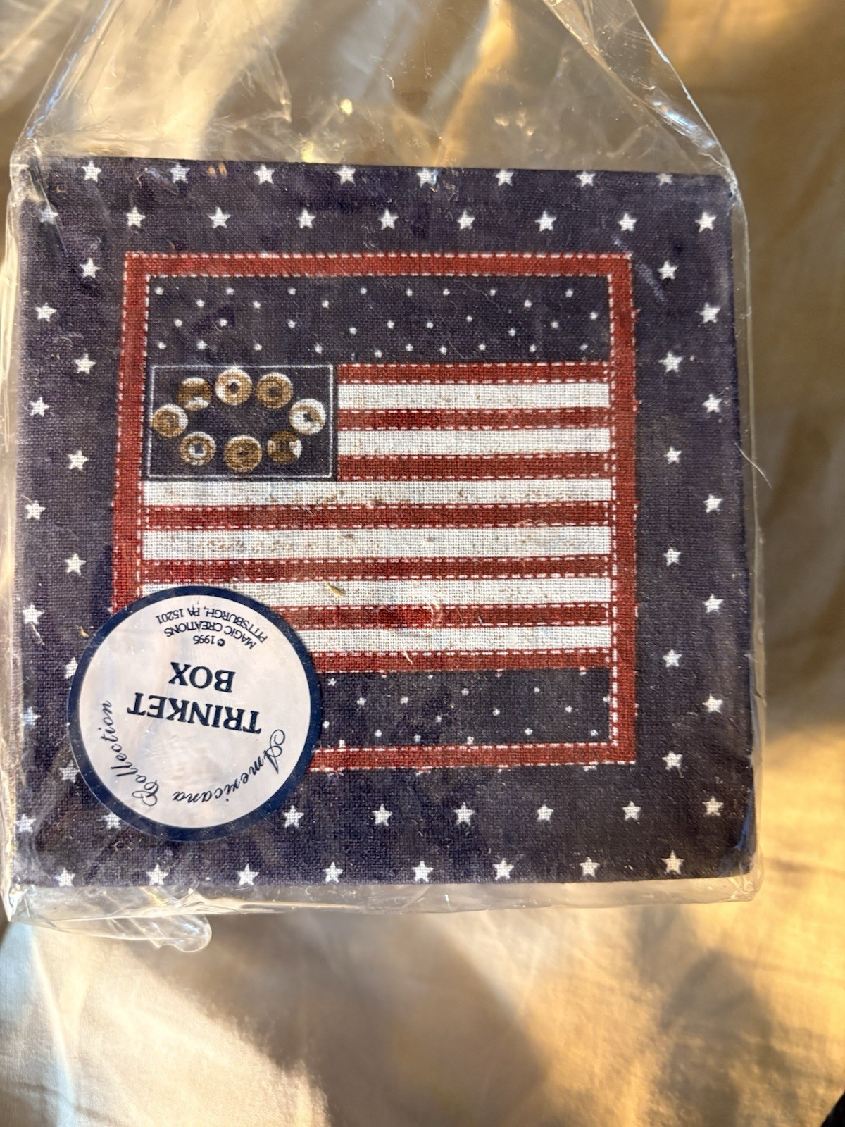 americana collection Trinket Box 2 Set