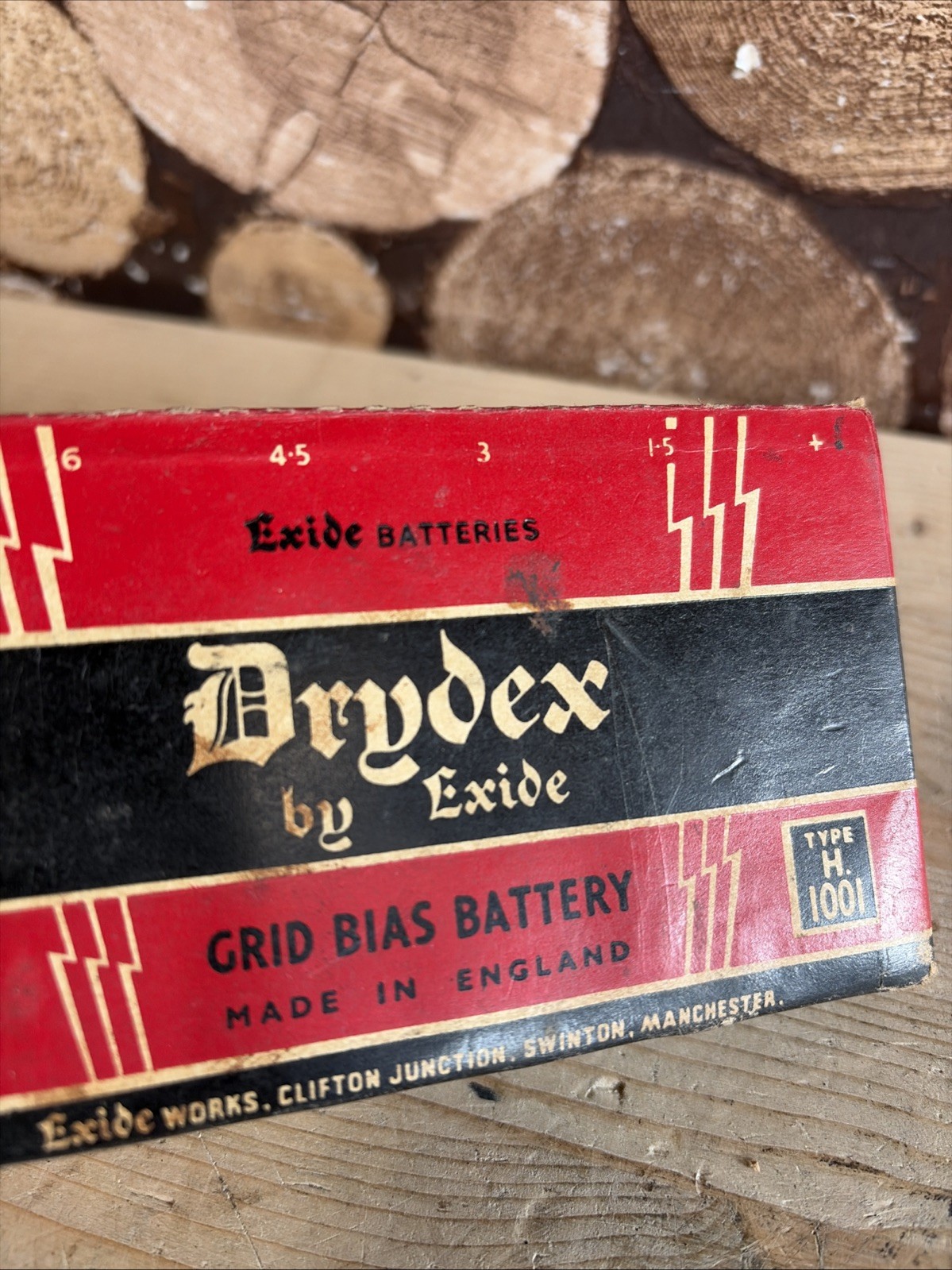 Dryden By Exide Grid Bias Vintage Battery - SP134
