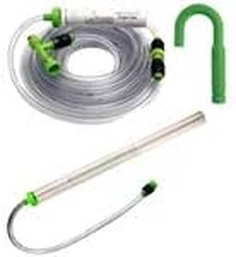 50 Ft. No Spill Clean & Fill W Hook & 24" Extended Length Gravel Tube Bundle