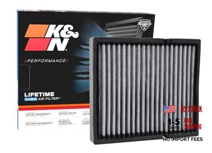 LIFETIME Cabin Air Filter: Premium, Washable, Clean Air for 7.3" x 8.4" x 1.1"