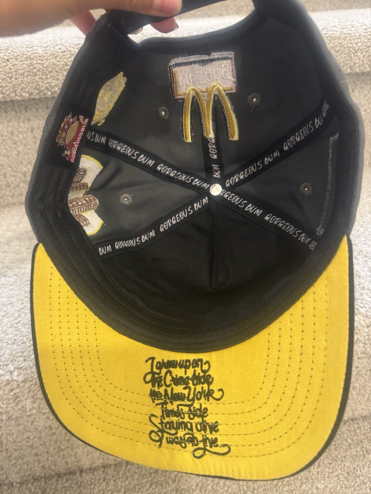 gorgeous bum hat