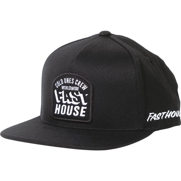 Fasthouse Cold Ones Snapback Hat | Black