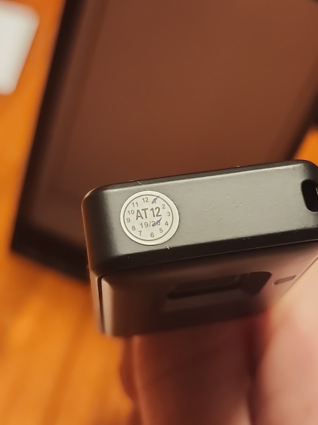 TOKK Fingerprint Lock Model PL4. Black. Open Box