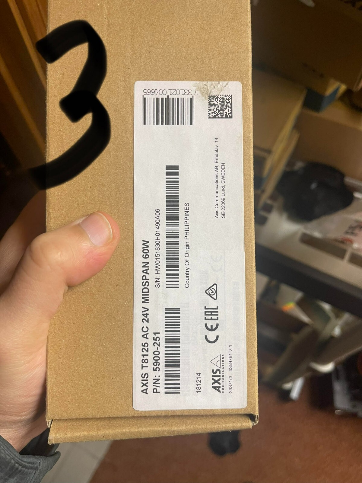 Axis T8125 AC 24V Midspan 60W (5900-291) New In Box Make an Offer