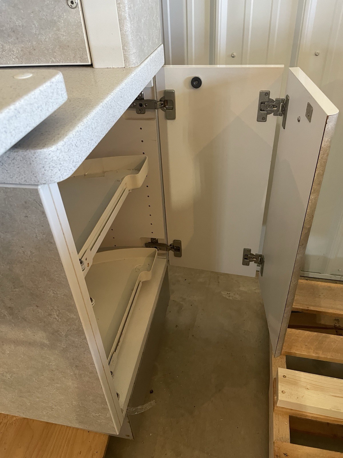 Adec 5580 Rear Treatment Cabinet. (Greystone) 42"