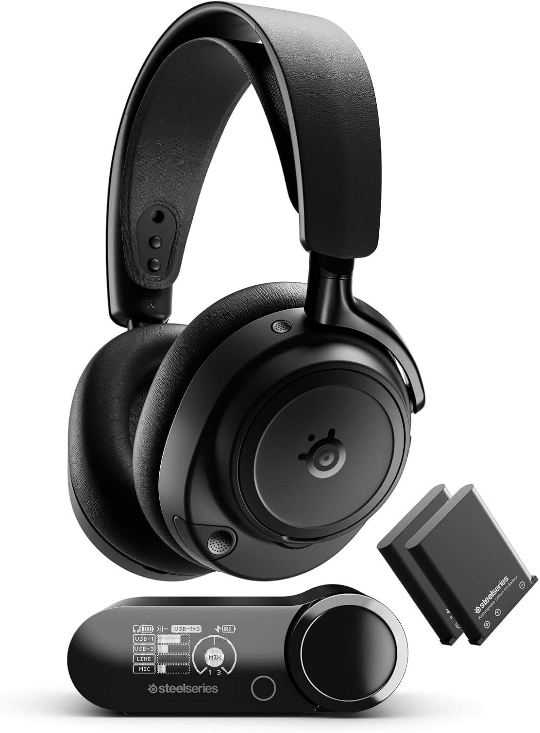 SteelSeries Arctis Nova Elite Wireless Headset Black Certified Refurbished